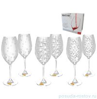 Бокалы для красного вина 540 мл 6 шт 3х2 &quot;Wintime /Гранд микс&quot; / 078848