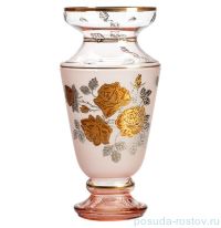 Ваза для цветов 32 см &quot;Розы золотые /Розалин&quot; / 152794