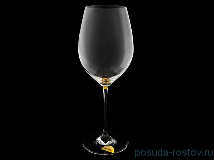 Бокалы для красного вина 470 мл 6 шт &quot;Celebration /Золотая капелька на дне&quot; / 096492