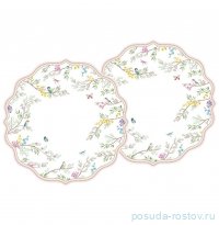 Подставка под горячее 34,5 см 2 шт круглые &quot;Пение птиц&quot; / 347280