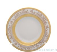 Набор тарелок 22 см 6 шт глубокие &quot;Констанц /Cream Gold 9320 /Золотая лента&quot; / 159900