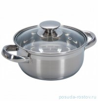 Кастрюля 16 х 7,5 см со стеклянной крышкой 1,5 л &quot;Linea Promo&quot; / 347799
