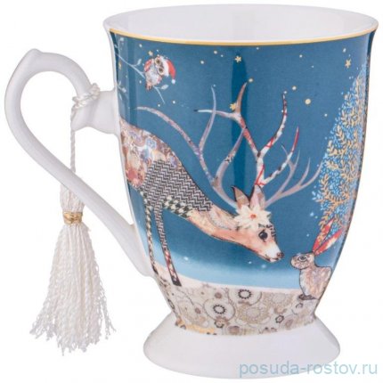 Кружка 320 мл н/н &quot;Christmas /Печворк&quot; / 355096