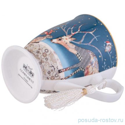 Кружка 320 мл н/н &quot;Christmas /Печворк&quot; / 355096