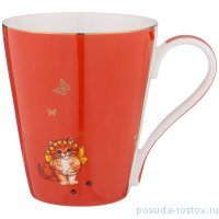 Кружка 400 мл &quot;Кошка /Охра /Жёлтые кристаллы&quot; / 211255