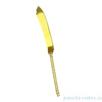 Столовый прибор нож для торта &quot;стразы /золото&quot; / 275855