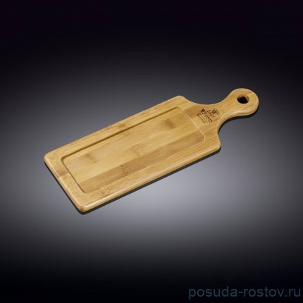 Поднос 30 х 11 см прямоугольный с ручкой  / 260139