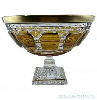 Ваза для фруктов 26 см н/н &quot;Антик /Амбер /золото&quot; / 336589