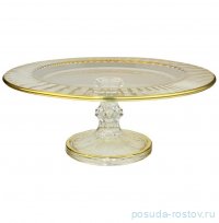 Тортница 32 см н/н &quot;Diva /Отводка золото&quot; AS Crystal / 337608
