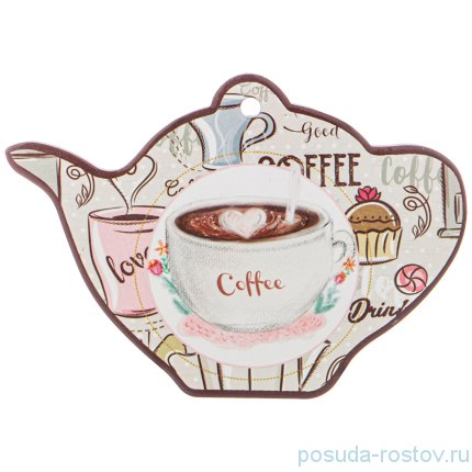Подставка под горячее 13 х 18,5 см чайник &quot;Coffee&quot; / 224813