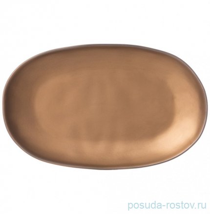 Блюдо 29 х 17 х 3 см овальное &quot;Bronze&quot; (2шт.) / 282857
