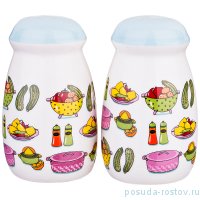 Приборы для специй 5,8 х 5,8 х 9,7 см солонка и перечница &quot;vegetable&quot; / 187496