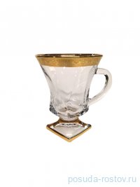 Кружки для горячих напитков 150 мл 6 шт н/н &quot;Квадро /Романтика&quot; AS Crystal / 283856