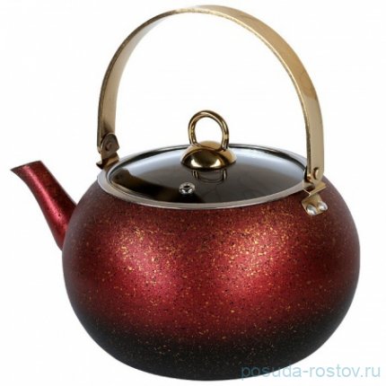 Заварочный чайник 1 л антипригарное покрытие красный &quot;TEAPOT SETS&quot; / 284171