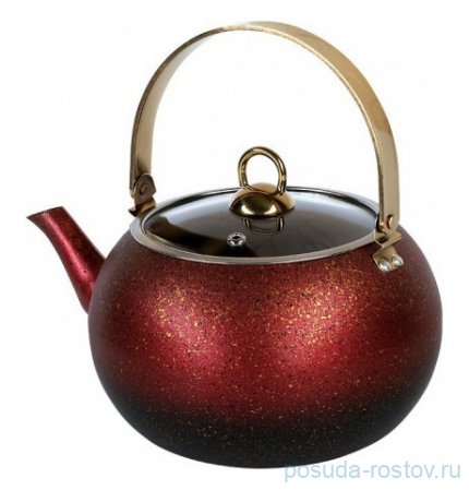 Заварочный чайник 1 л антипригарное покрытие красный &quot;TEAPOT SETS&quot; / 284171