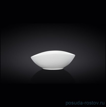 Салатник 13 х 10 х 6 см овальный &quot;WhiteStone&quot; / 305621