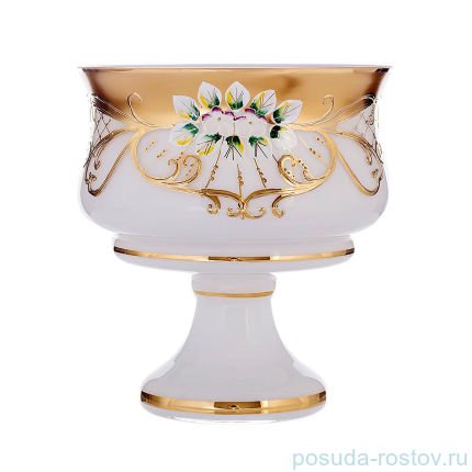 Ваза для конфет 17 см н/н &quot;Лепка белая&quot; / 069746