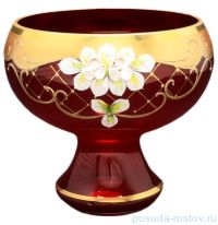 Конфетница 16 см н/н &quot;Лепка красная /5849&quot; / 044408
