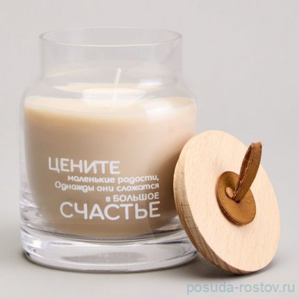 Свеча в баночке nature gingerbread man 8,5*10 см / 367098