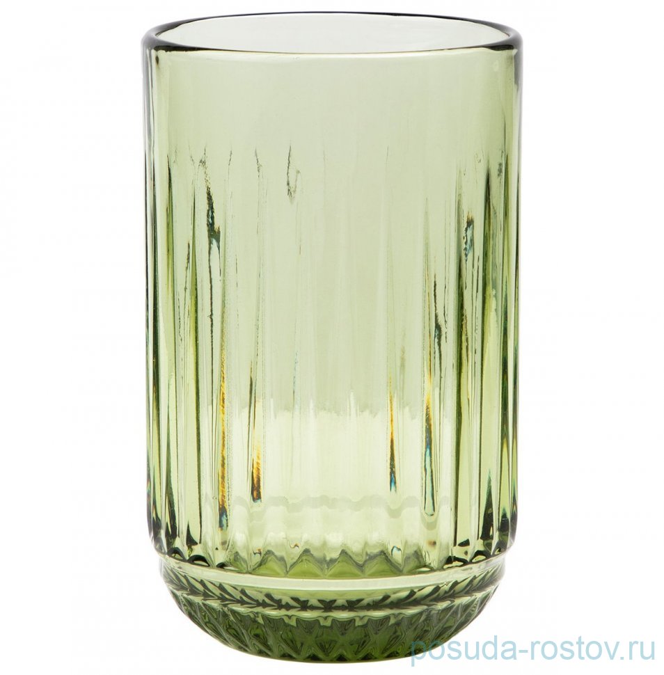 Стакан для воды 430 мл "Lines green" / 362994