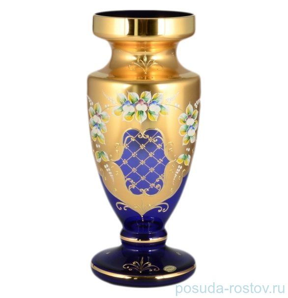 Ваза для цветов 35 см "Лепка синяя" И-В / 099955