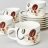 Набор кофейных пар 180 мл 6 шт &quot;coffee mania&quot; / 365331