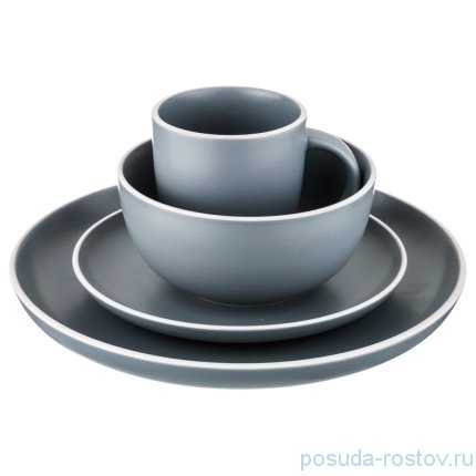 Набор посуды 16 предметов &quot;Pandora grey&quot; / 192245