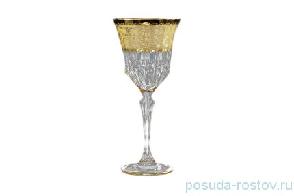 Бокалы для красного вина 220 мл 6 шт &quot;Timon /Адажио амбер /С золотом&quot; / 156296