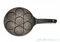 Сковорода 26 см для оладий антипригарное гранитное покрытие &quot;TURKISH WOK &amp; PANS&quot; / 284088