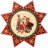 Блюдо 32 см Звезда &quot;Christmas Collection /Санта-Клаус&quot; / 192337