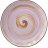 Тарелка 23 см сиреневая &quot;Spiral&quot; / 261681