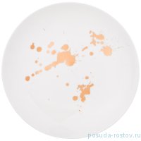 Тарелка 20,5 см &quot;motion /золотой рисунок&quot; / 198686