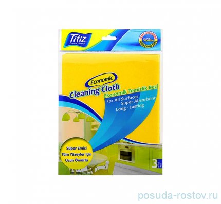 Салфетка для уборки 35*38 см / ассорти / 293984