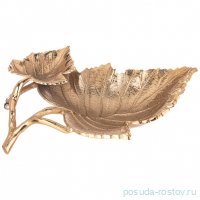 Блюдо декоративное 8 х 39 х 28,5 см &quot;Лист&quot; / 332170