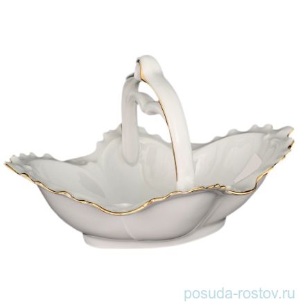 Корзинка 20 см &quot;Корона /Отводка золото&quot; / 088803