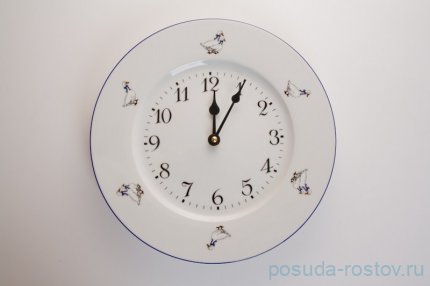 Часы настенные 26 см круглые &quot;Гуси&quot; / 084107