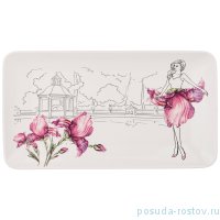 Блюдо 30,5 х 17 см прямоугольное &quot;blossom /ирис&quot; / 258082