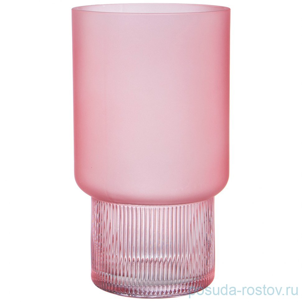 Ваза для цветов 14 х 25 см "Jade pink"  / 336340
