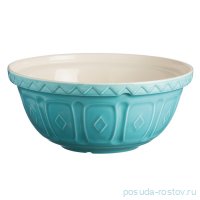 Миска 26 х 12 см 2,7 л &quot;Colour Mix /Бирюзовая&quot; / 221235
