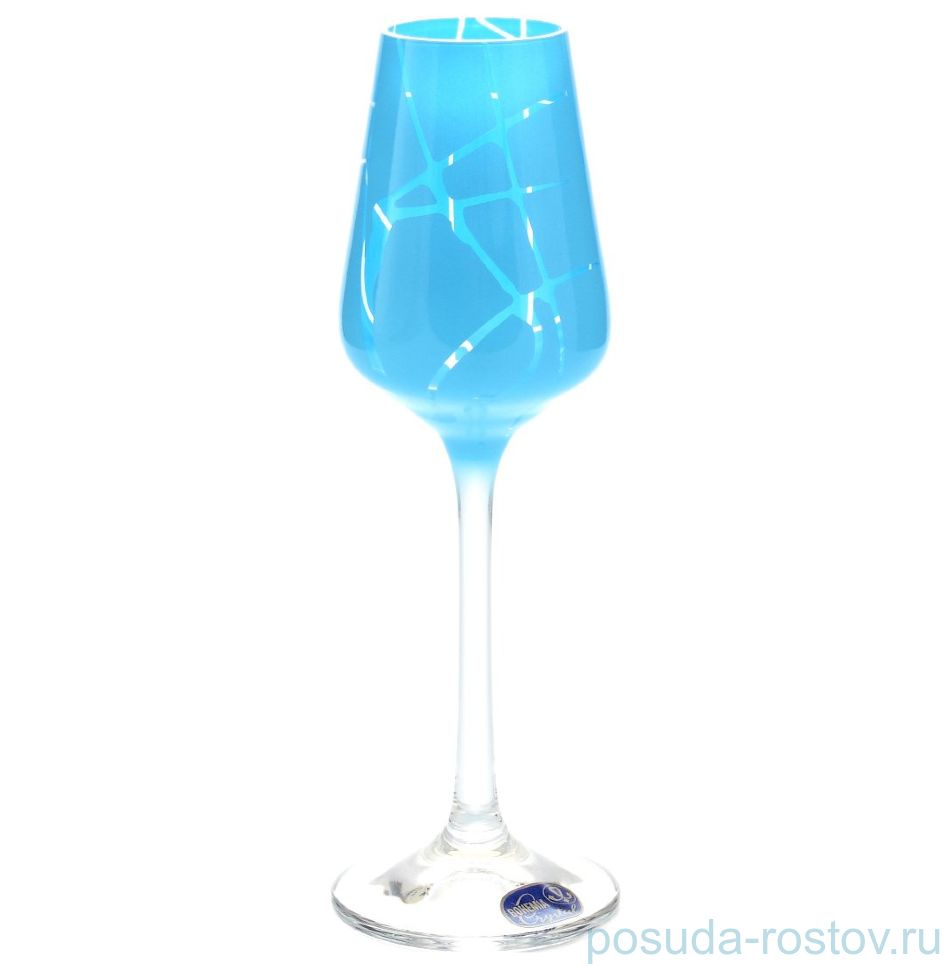 Рюмки 65 мл 6 шт "Сандра /Голубые" / 147491