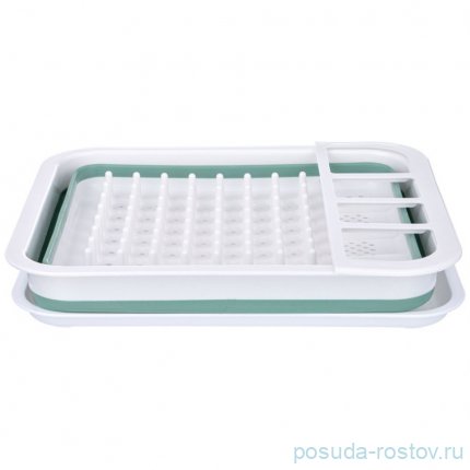 Сушилка для посуды 31,4 х 26,5 см складная Agness / 338251