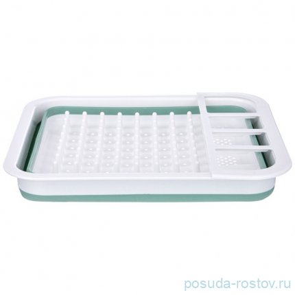 Сушилка для посуды 31,4 х 26,5 см складная Agness / 338251