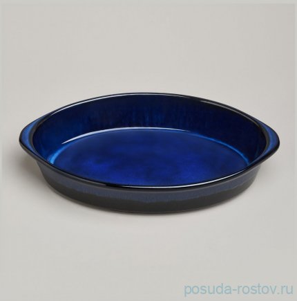 Форма для запекания 37 х 22 х 7 см 2,5 л овальная &quot;Reactive blue&quot;  / 377619