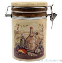 Банка для сыпучих продуктов 800 мл (12 х 10 х 17 см) / 130097