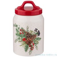 Банка для сыпучих продуктов 700 мл 10 х 10 х 16,5 см &quot;Celebration&quot; / 267254