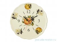 Часы настенные 29,5 см &quot;Artigianato ceramico /Тыква&quot; / 149468