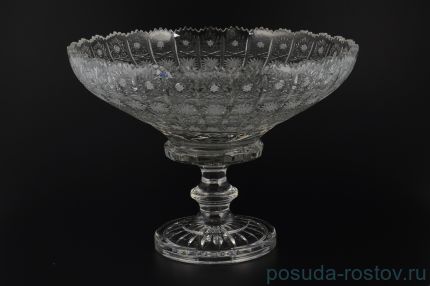 Ваза для фруктов 35 см н/н &quot;Хрусталь резной /57001&quot; / 094182
