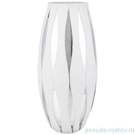 Ваза для цветов 37 см &quot;Amarillys hilary silver /White&quot; / 269712