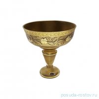 Конфетница 26 см н/н золотая &quot;Антик /Золотой цветок&quot; SC / 328206