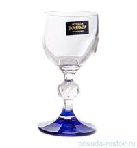 Рюмка 50 мл 1 шт &quot;Клаудия /Ассорти&quot; (синий) / 155093
